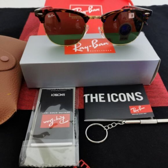 Ray-Ban RB3016 Tortoiseshell Sunglasses 51mm - Picture 4 of 5